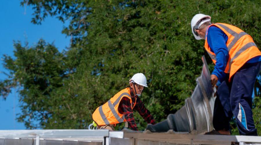 Professional new roof installation services in Pineville, NC